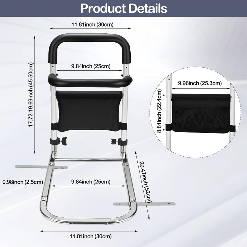 Bed Rails for Elderly Folding Bed Assist White