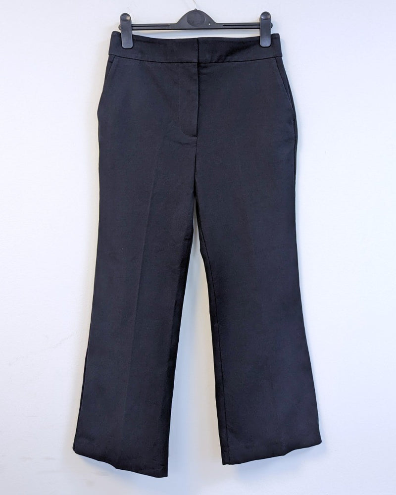 BODEN Bi-Stretch Crop Flare Trousers UK 12