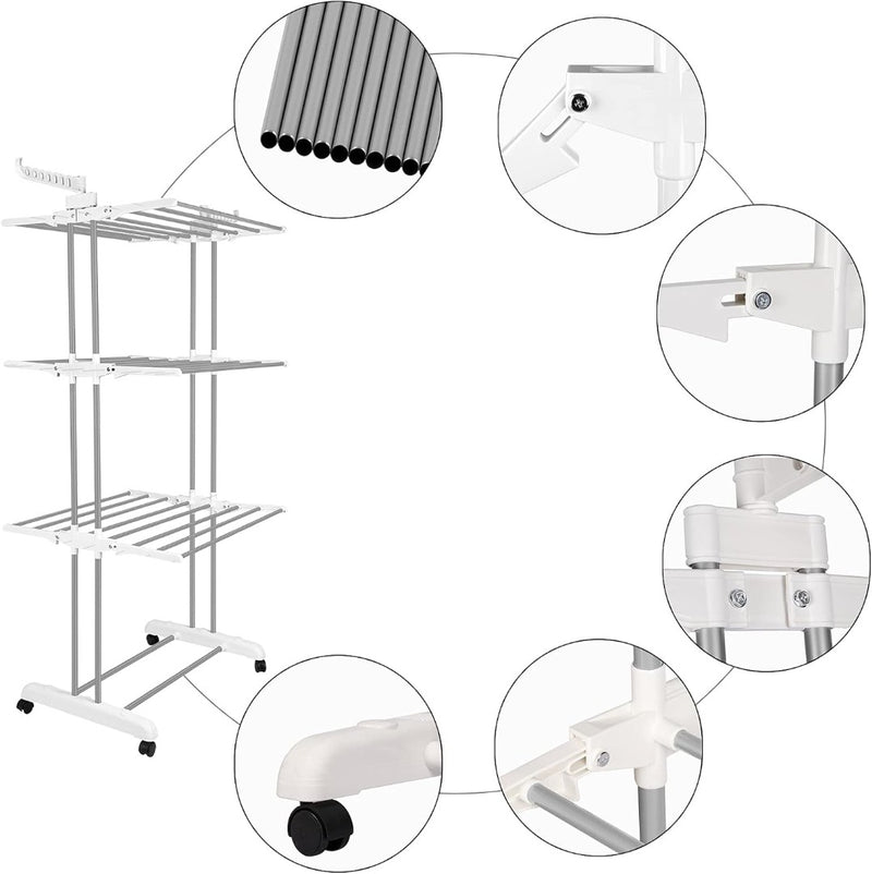 Clothes Drying Rack 4 Tier