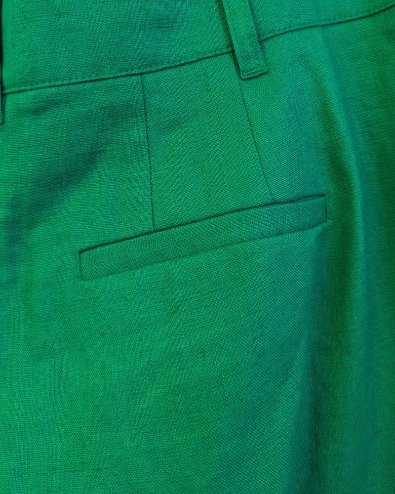 BODEN Westbourne Linen Trousers UK 6P Petite