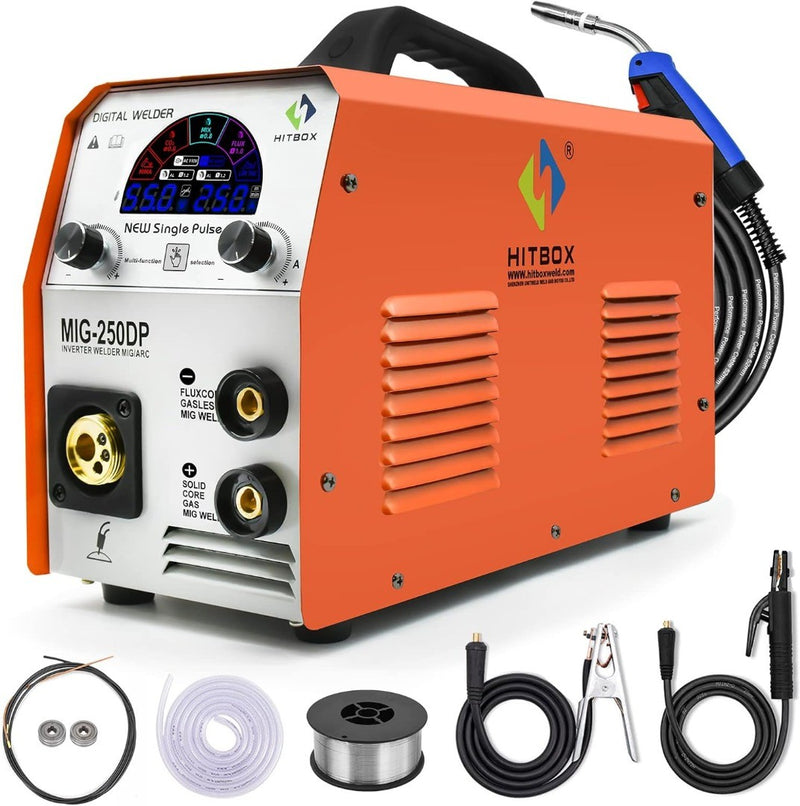 Single Pulse Aluminium MIG Welder, 250Amp Large