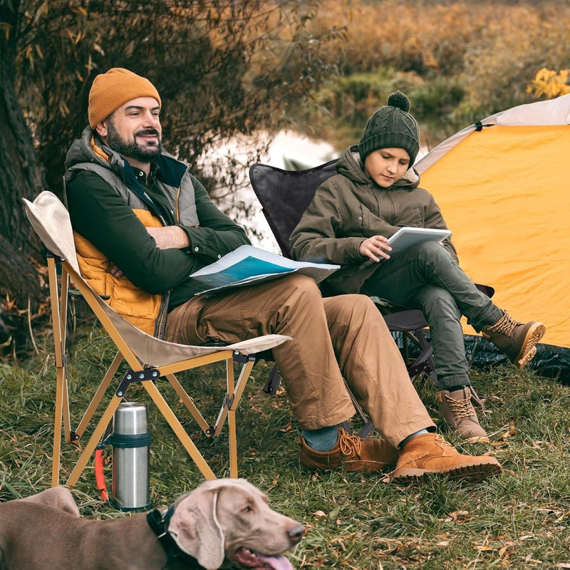 Butterfly Camping Chair with Carry Bag