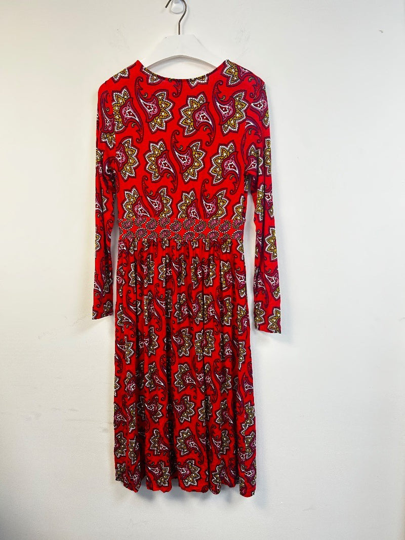 BODEN Thea Long Sleeve Midi Dress UK 10