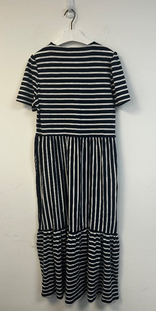 BODEN Emma Tiered Jersey Midi Dress UK 12R