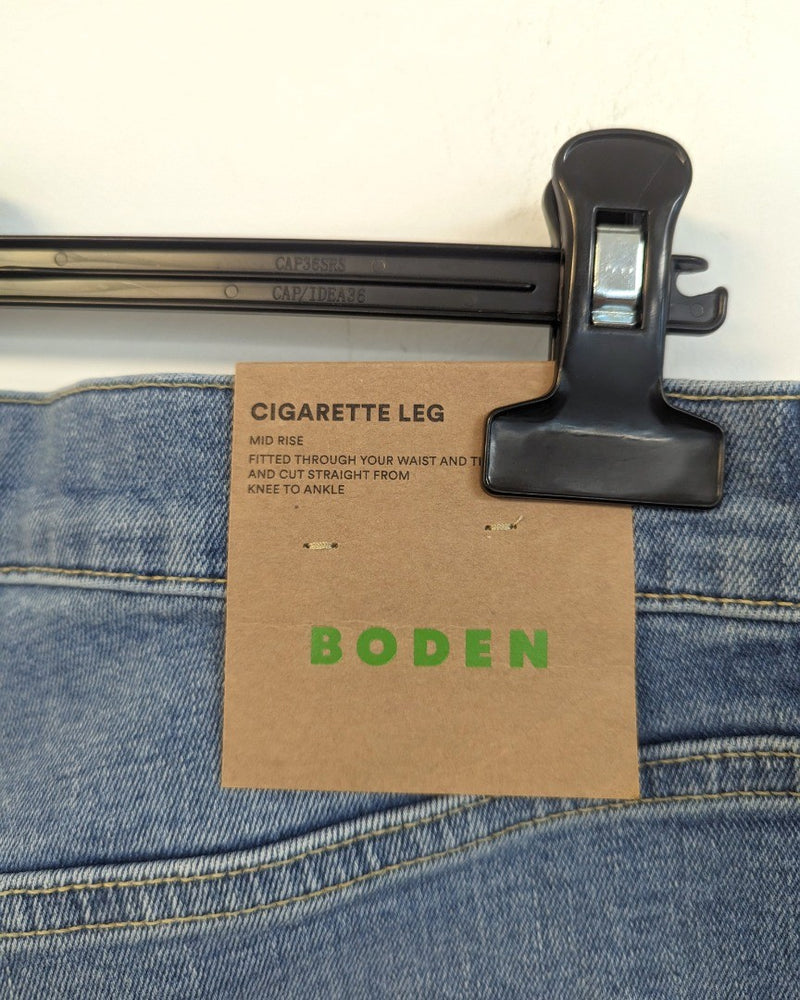 BODEN Mid Rise Cigarette Jeans W30 L30