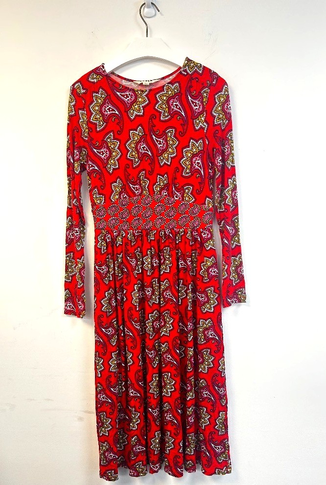 BODEN Thea Long Sleeve Midi Dress UK 10