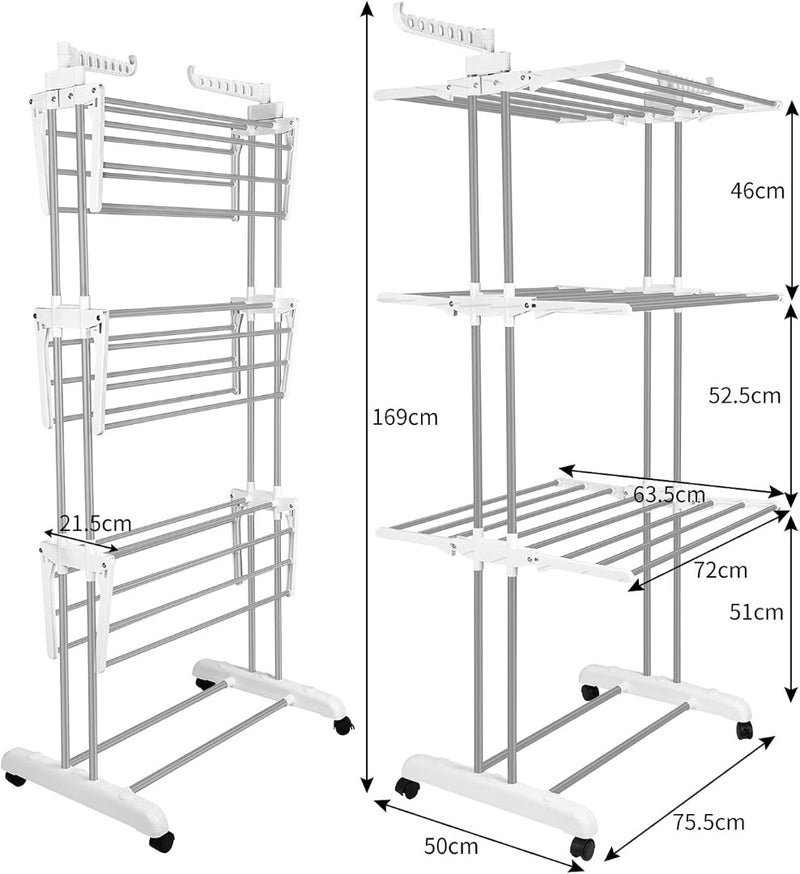 Clothes Drying Rack 4 Tier