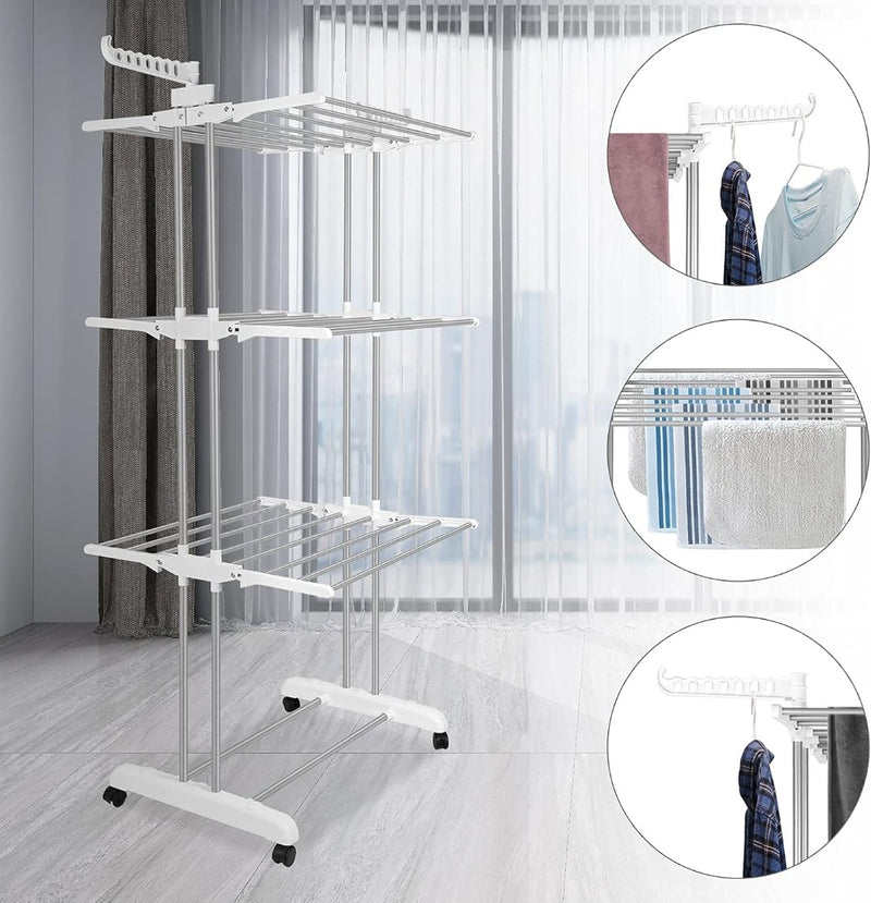 Clothes Drying Rack 4 Tier