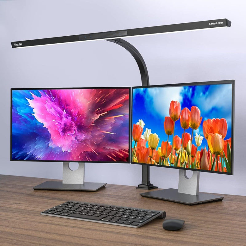 LED Desk Lamp 24W Flexible Gooseneck