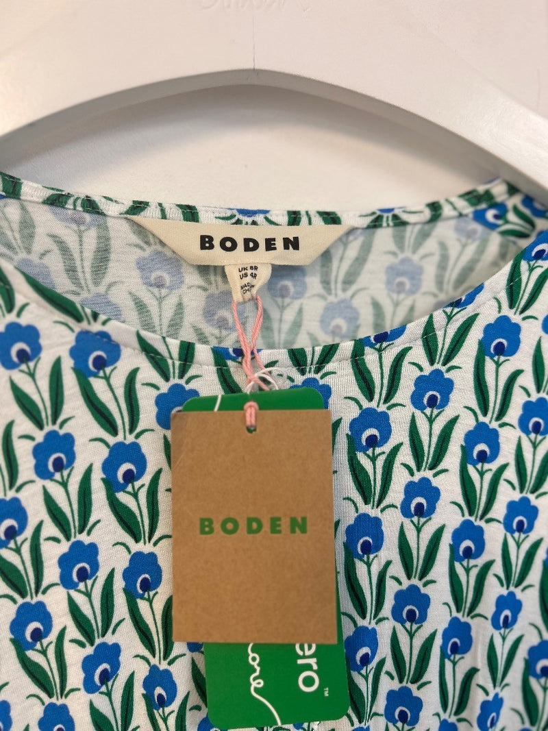 BODEN Thea Sleeveless Midi Dress UK 8R Minor Fault