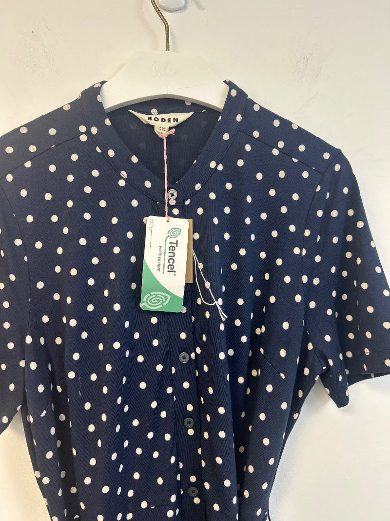 BODEN Julia Short Sleeve Shirt Dress UK 14