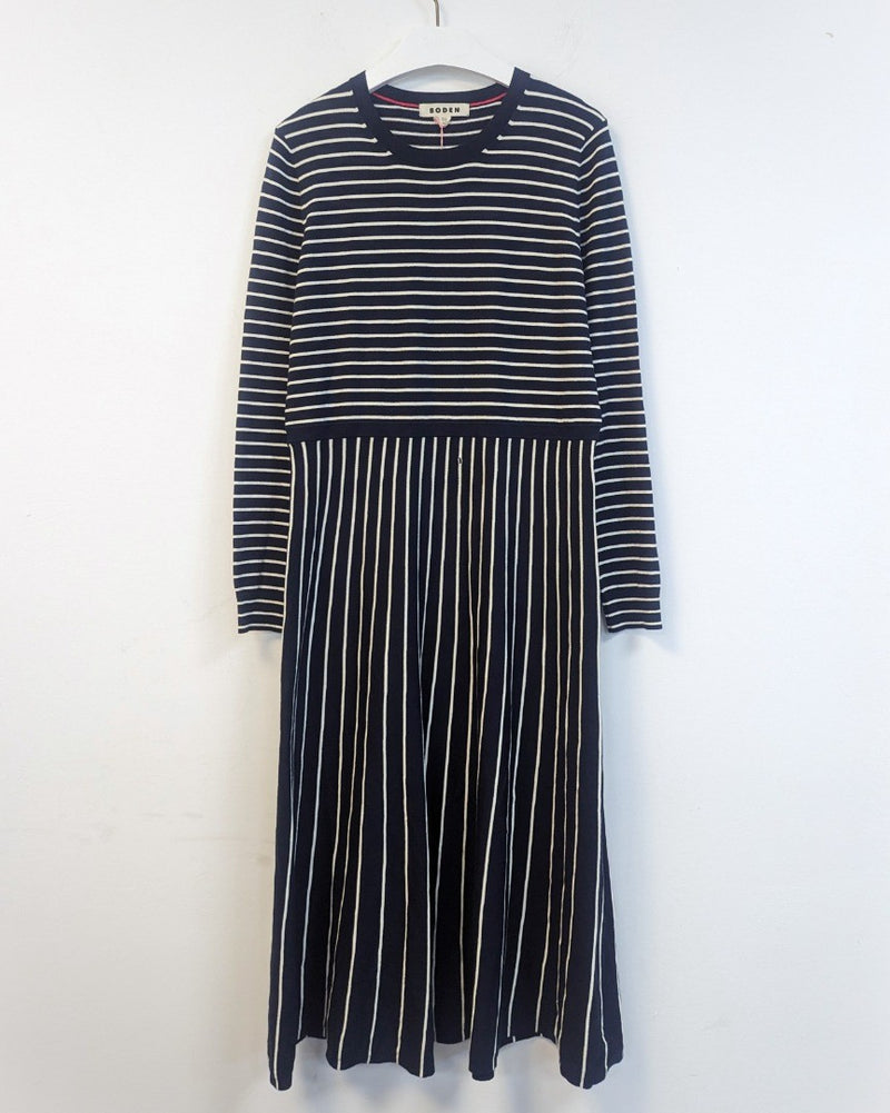 BODEN Maria Knitted Midi Dress UK 16L  w/ Fault