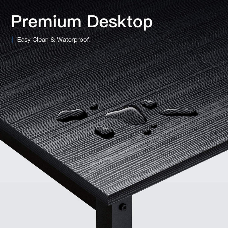 Writing Computer Desk Laptop Table Storage Black