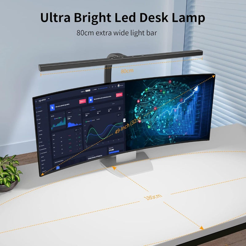 EppieBasic LED Desk Lamp, Architect Desk Lamp Clampable for Home Office