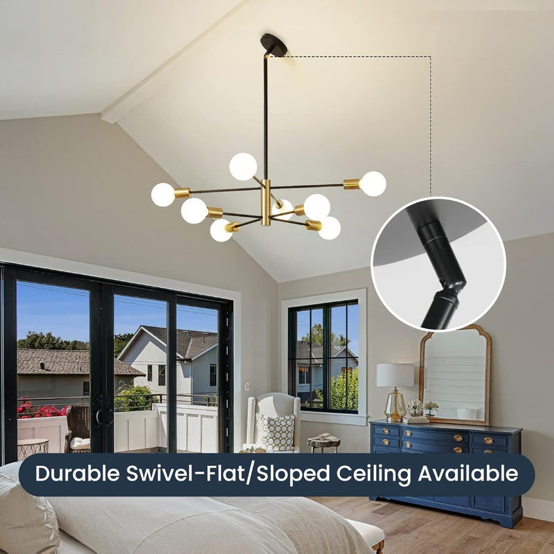 Modern Ceiling Chandelier 8 Lights