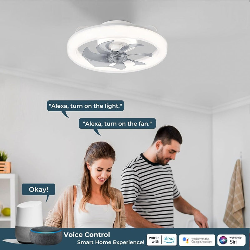 Remote Ceiling Fan with Light