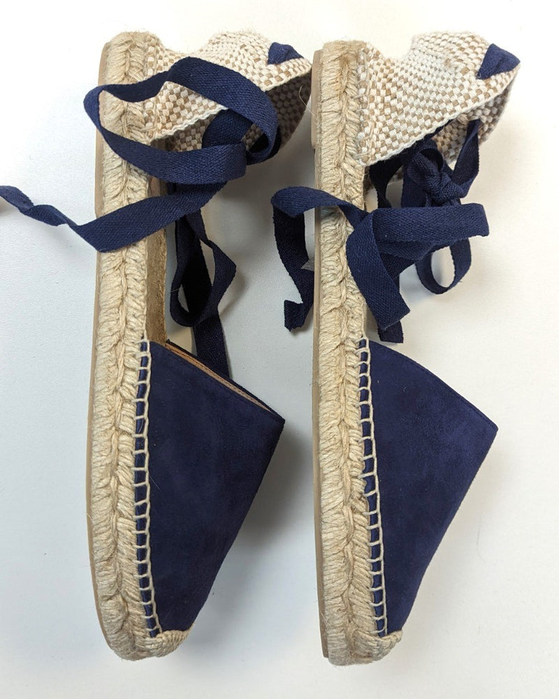 BODEN Ankle Tie Flat Espadrilles EU 40 UK 7