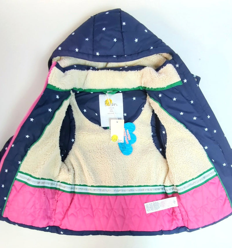 MINI BODEN Hooded Puffer Jacket Age 5-6 - Minor Defect