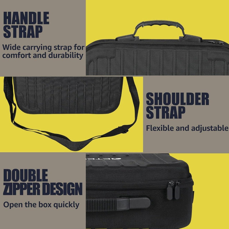 T130 Portable 60 Slots Storage Bag Tour Guide System Storage Box