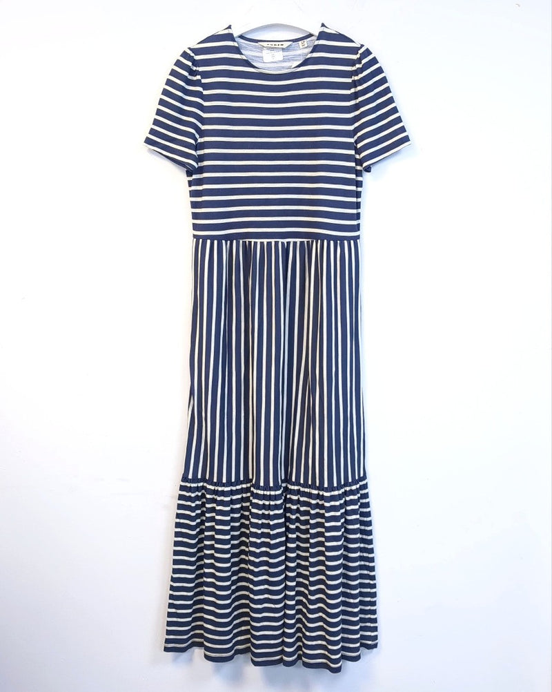 BODEN Emma Tiered Jersey Midi Dress UK 8L - Sample