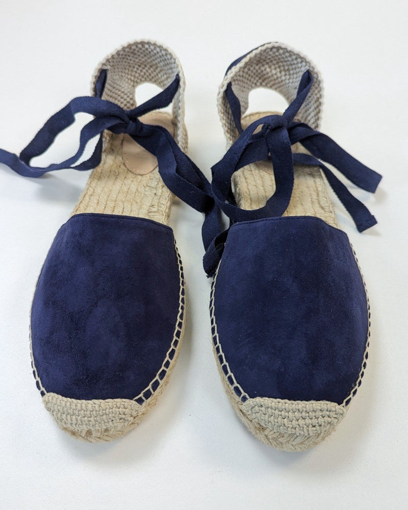 BODEN Ankle Tie Flat Espadrilles EU 40 UK 7