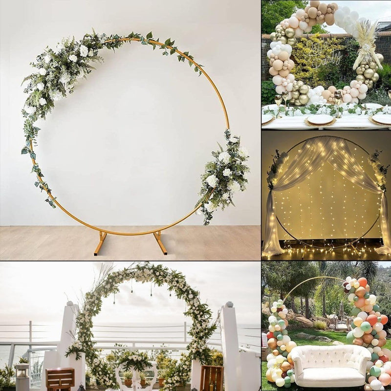 Gold Balloon Arch 2m Wedding Flower Decor