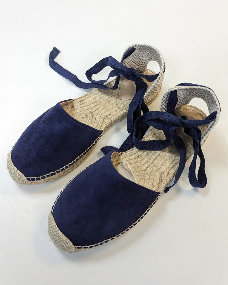 BODEN Ankle Tie Flat Espadrilles EU 40 UK 7