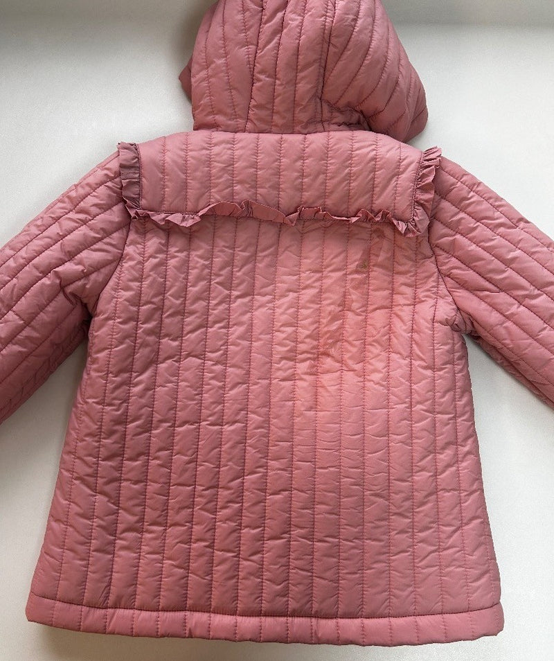 MINI BODEN Scallop Quilted Anorak Age 5-6 Yrs