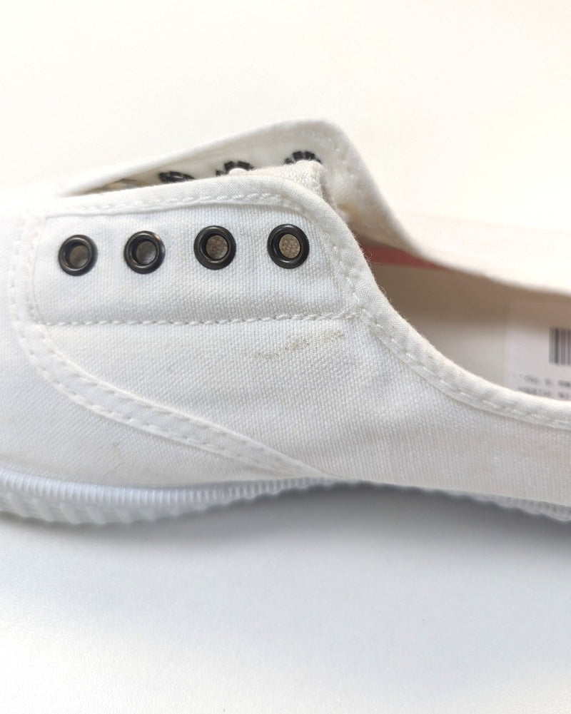 BODEN Laceless Canvas Plimsolls EU 39 UK 6 Minor Fault