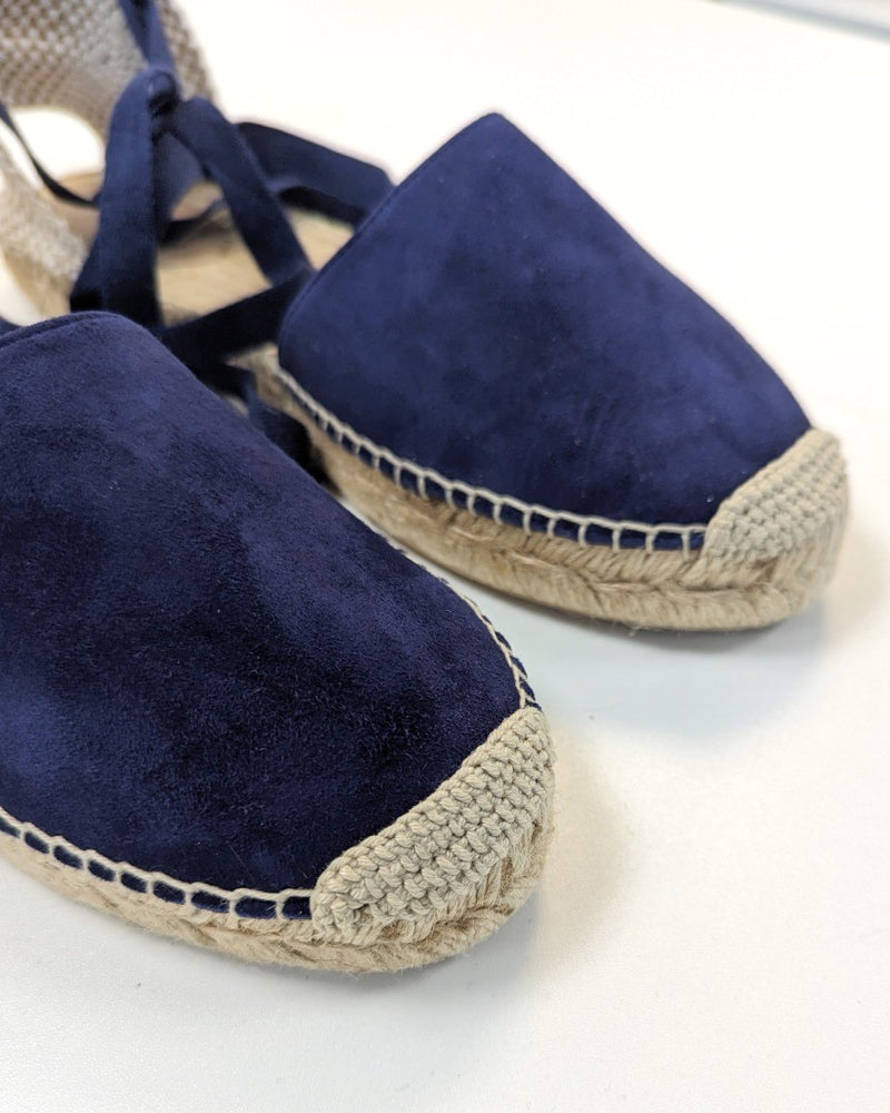 BODEN Ankle Tie Flat Espadrilles EU 40 UK 7