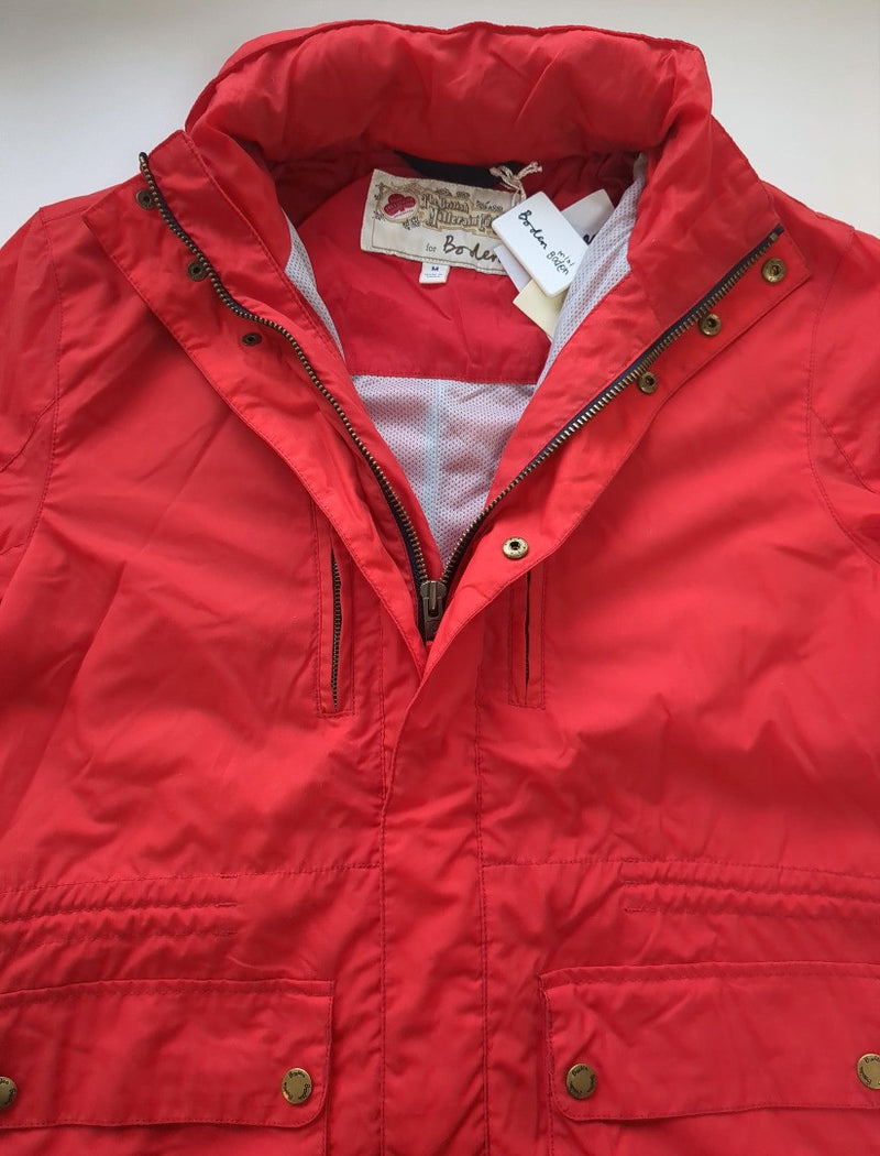 BODEN Men's Red Poacher Waxed Jacket M - SAMPLE