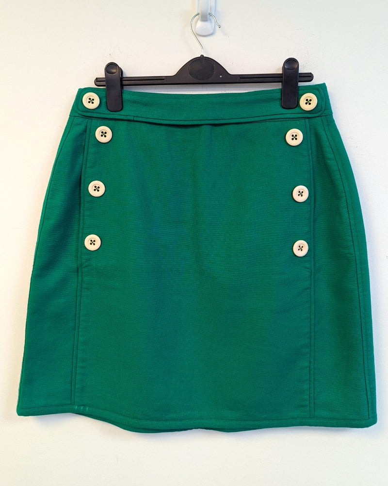 BODEN Canvas Mini Skirt UK 12 Minor Fault