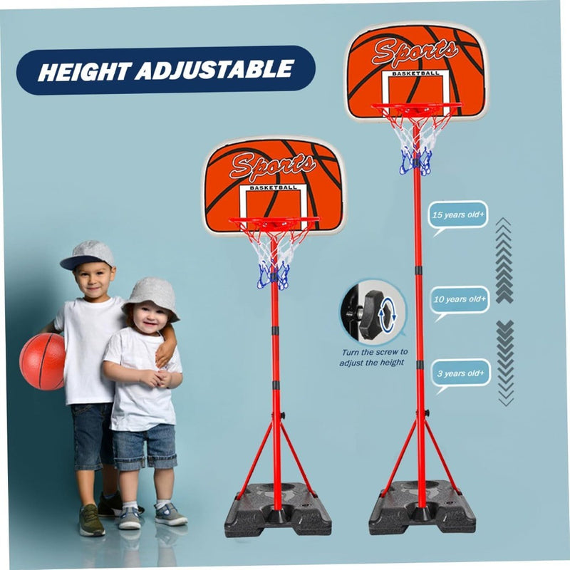 Kids Basketball Hoop Stand Height Adjustable Mini Basketball Hoop