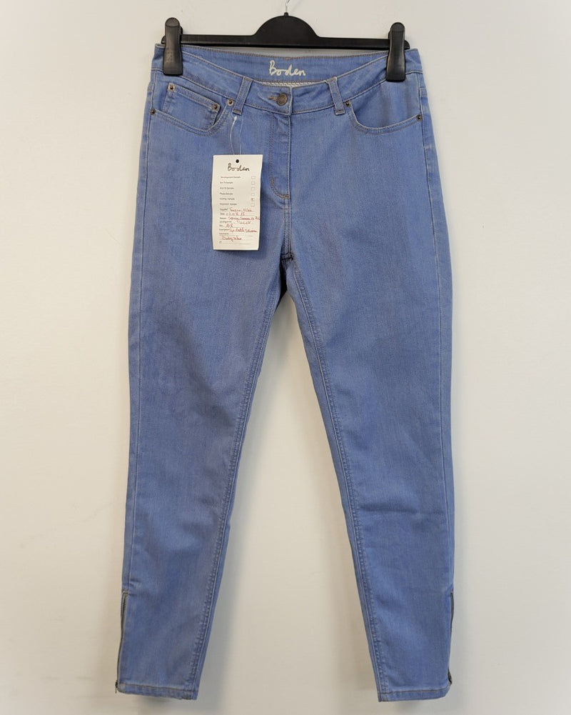 BODEN Zip Ankle Skimmer Jeans UK 12 Minor Fault