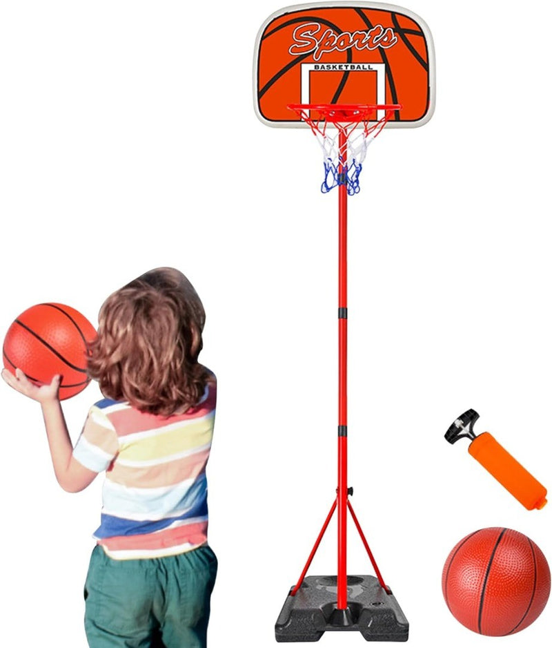 Kids Basketball Hoop Stand Height Adjustable Mini Basketball Hoop