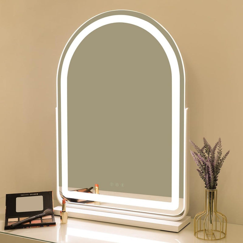 Hollywood Arch Mirror with LED Light