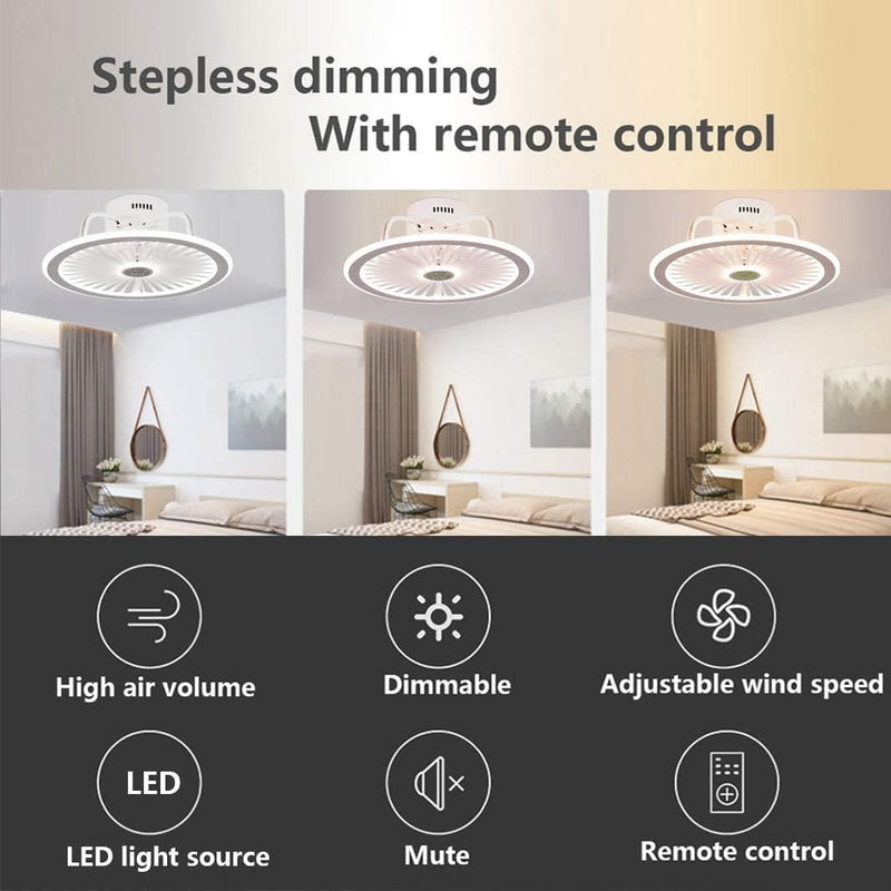 Modern Ceiling Fan Ceiling Light with LED Lighting