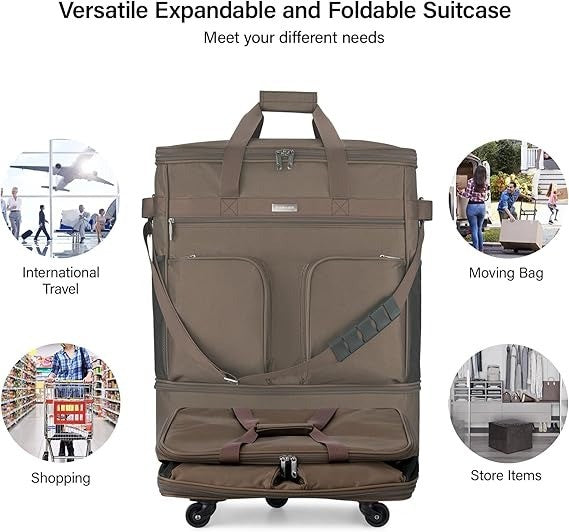 Expandable Large Suitcase 4 Wheels