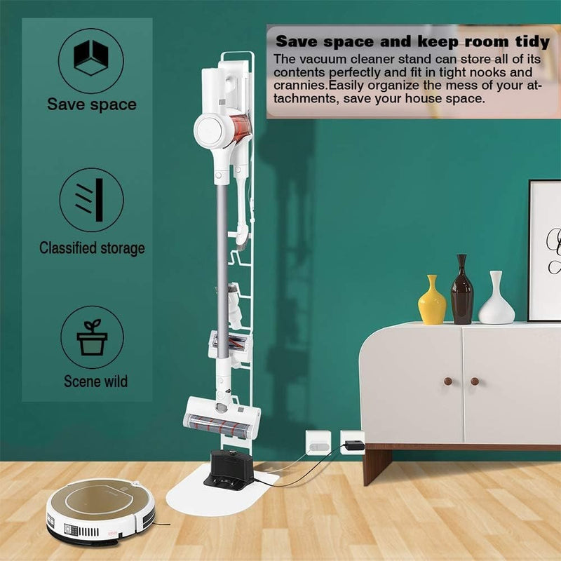 Vacuum Cleaner Stand White