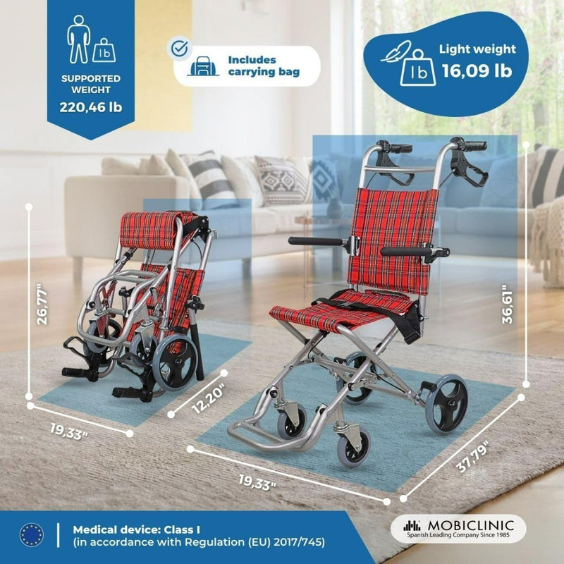 Wheelchair- Mobiclinic®, Neptuno Ergonomic