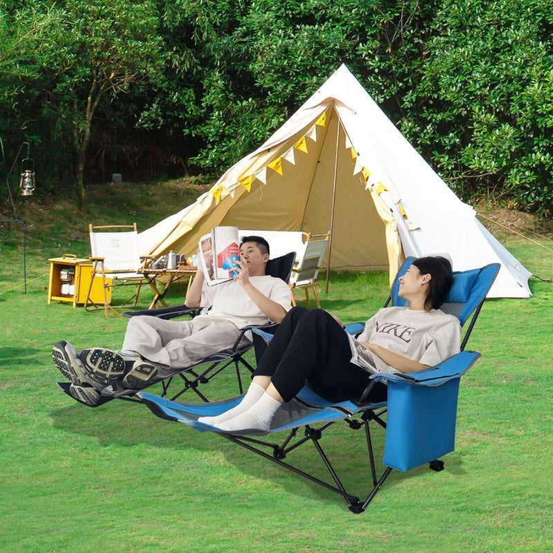 Camping Chair Set of 2 Foldable