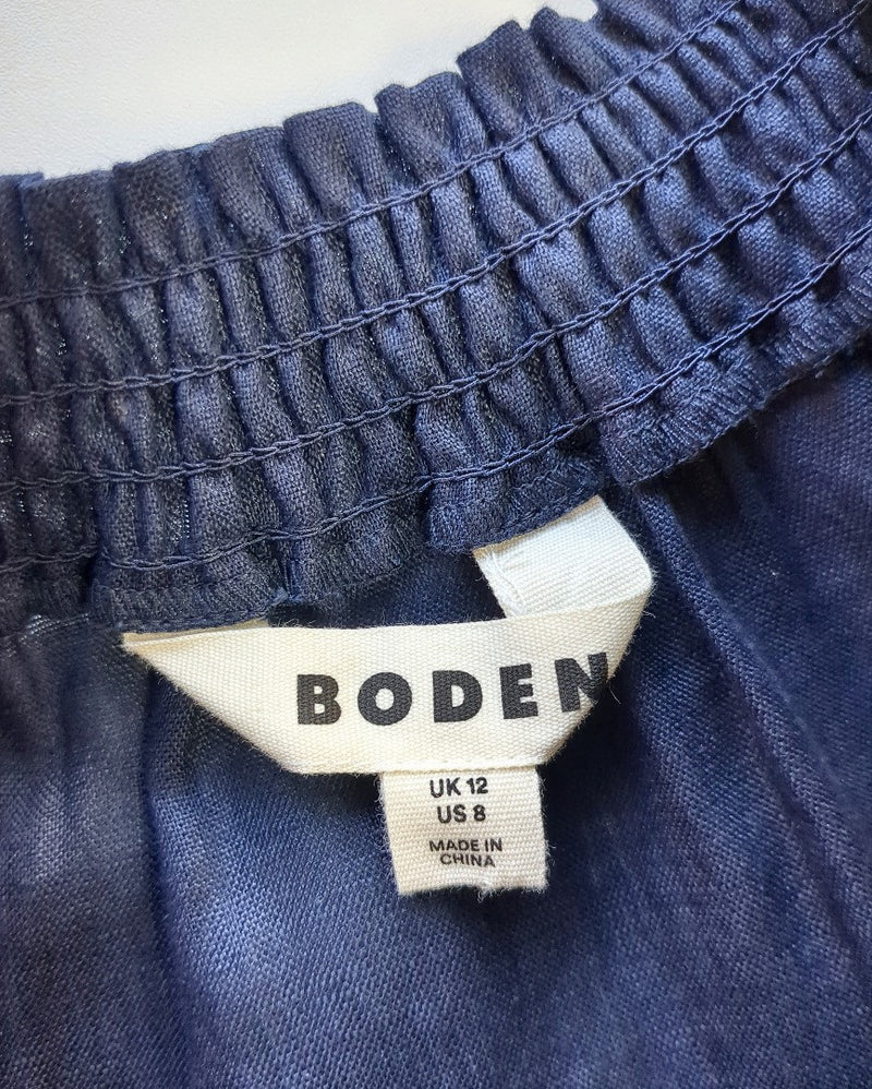 BODEN Georgia Linen Sleeveless Top UK 12 - SAMPLE