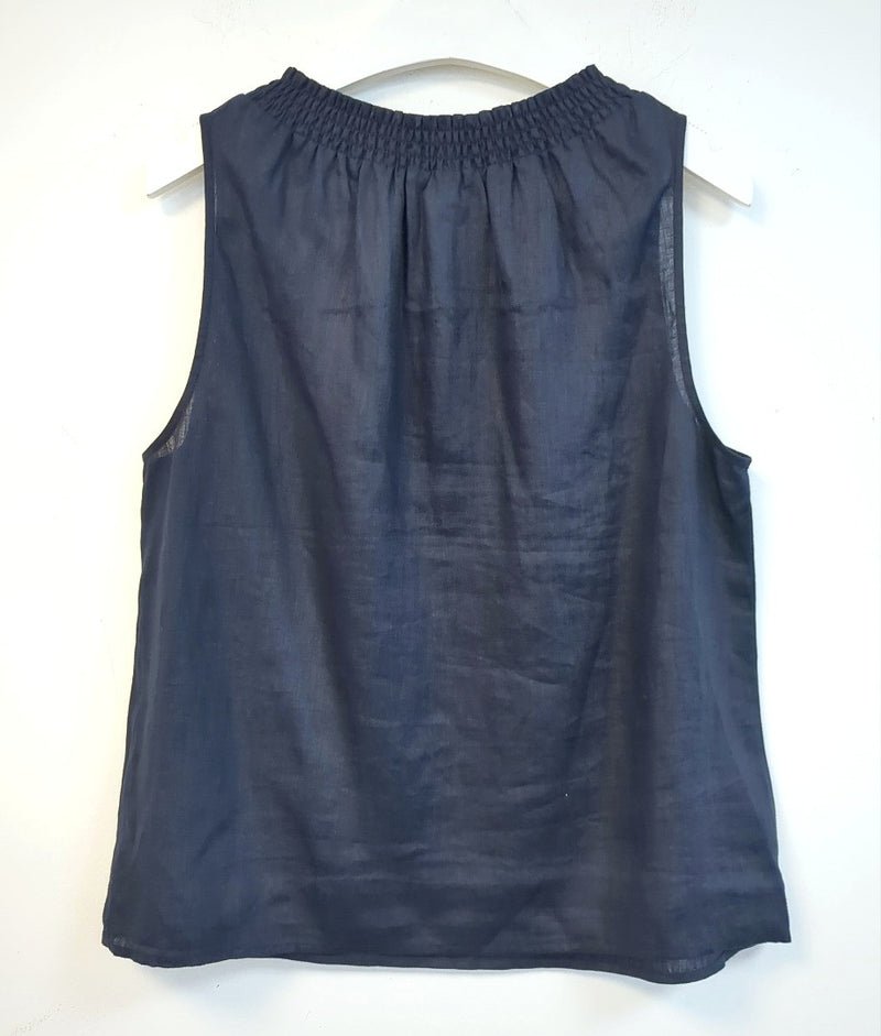 BODEN Georgia Linen Sleeveless Top UK 12 - SAMPLE