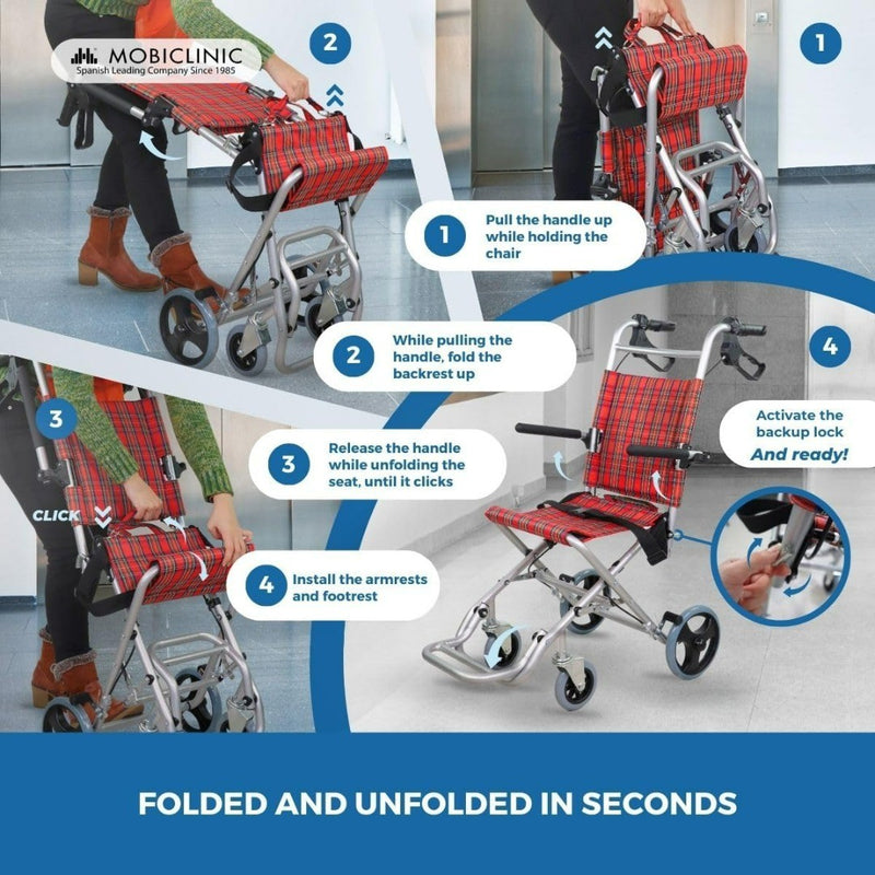 Wheelchair- Mobiclinic®, Neptuno Ergonomic