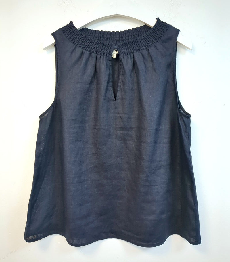 BODEN Georgia Linen Sleeveless Top UK 12 - SAMPLE