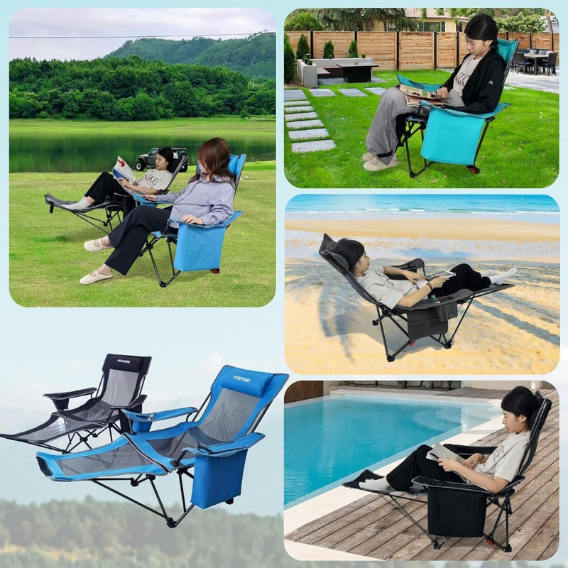 Camping Chair Set of 2 Foldable