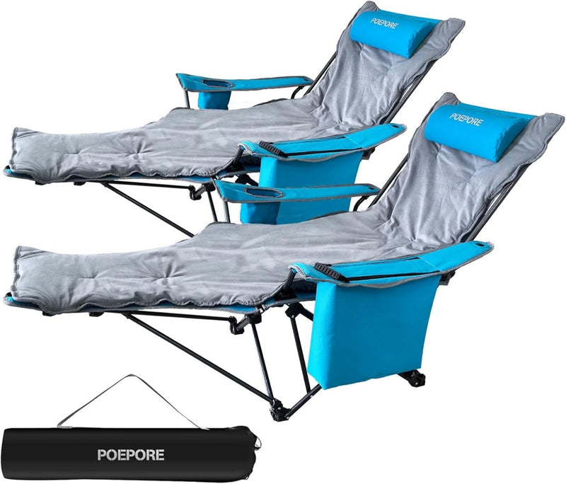 Camping Chair Set of 2 Foldable