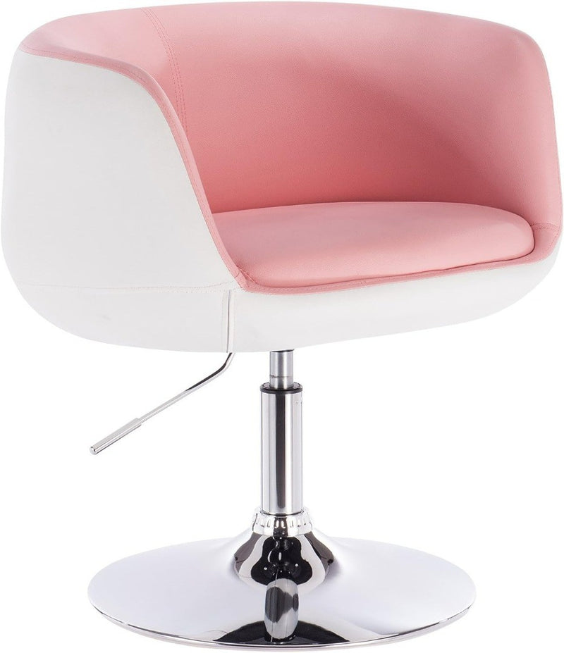 Bar Stool- Rosa+White Bar Chair Breakfast Dining Dressing Stool for Kitchens.