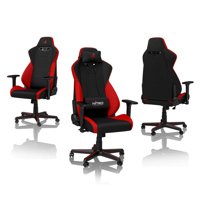 Nitro Concepts S300 Inferno Red Gaming Chair  Ideal for Gamers!