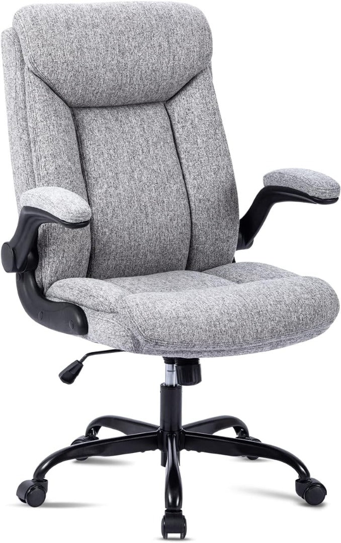 Ergonomic Swivel Chair Grey